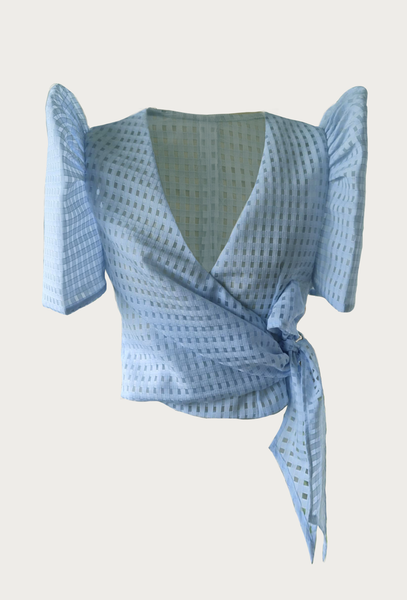 Pacita Terno Wrap - Blue