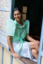 Load image into Gallery viewer, Pacita Terno Wrap Top Mint
