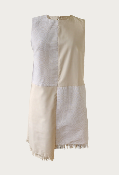 Moda Shift Dress Beige