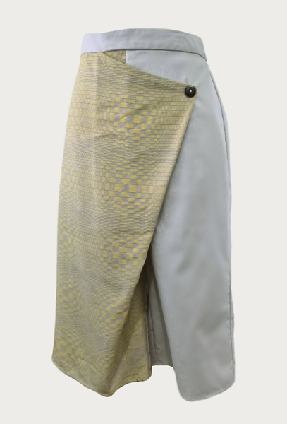 Patadyong Pants Grey/ Yellow