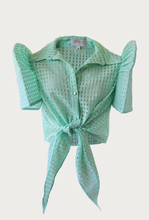 Load image into Gallery viewer, Pacita Terno Wrap Top Mint
